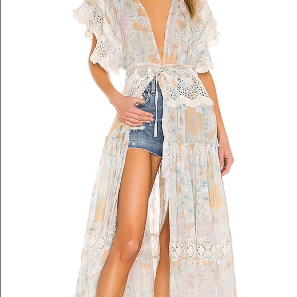 FREE PEOPLE Field of dreams top/dress ivory - Picture 1 of 8